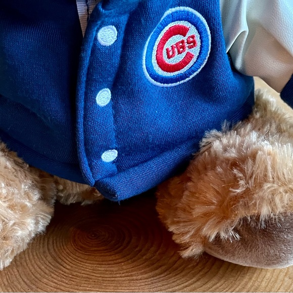 Foco Chicago Cubs Bear Stuffed Plush Animal Soft with Baseball Jersey Cubbies - Picture 10 of 12